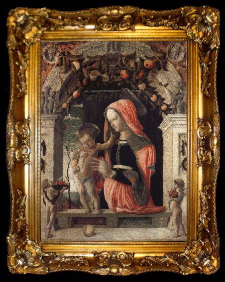 framed  Giorgio Schiavone The Virgin and Child, ta009-2